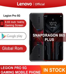 Global Rom Lenovo Legion Pro 5G Smartphone Snapdragon 865 plus 665039039 144Hz Écran 64MP CAMERIE 5000MAH 90W Super-charge N8792733