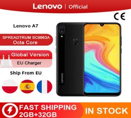 Version mondiale Lenovo A7 Smartphone Octa Core 2GB 32GB 6 pouces écran HD 4000mAh double caméra téléphone portable 2335994