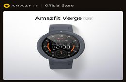 Version mondiale Amazfit bord Lite montre intelligente GPS GLONASS longue durée de vie de la batterie montre de sport pour Android iOS Phone1937878