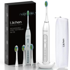 Version mondiale Lachen T8 brosse à dents électrique améliorée adulte étanche brosse à dents Ultra automatique USB Rechargeable 2103105723797