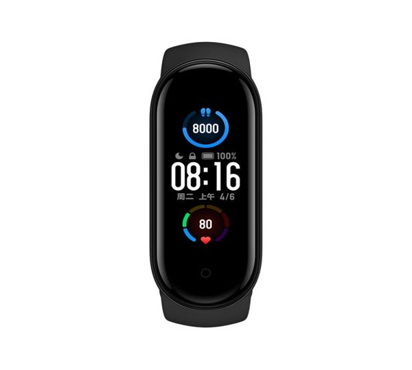 Version mondiale Xiaomi Mi Band 5 Bracelet intelligent 4 couleurs écran tactile Miband5 Bracelet Fitness piste moniteur de fréquence cardiaque Smartband1758244