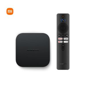 Global Version Xiaomi Mi TV Box S 2nd Gen 4K Ultra HD Android TV 2GB 8GB WiFi Google TV Netflix Smart TV Mi Box 4 Media Player