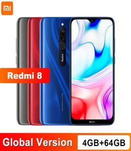 Versión global Xiaomi Redmi 8 4 GB 64 GB Octacore Snapdragon 439 Procesador 12 MP Cámara dual Teléfono móvil 5000 MAH2944933