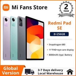 Versión Global Xiaomi Redmi Pad SE tablet 11 pulgadas FHD 90Hz pantalla Snapdragon 680 plataforma móvil 8000mAh batería