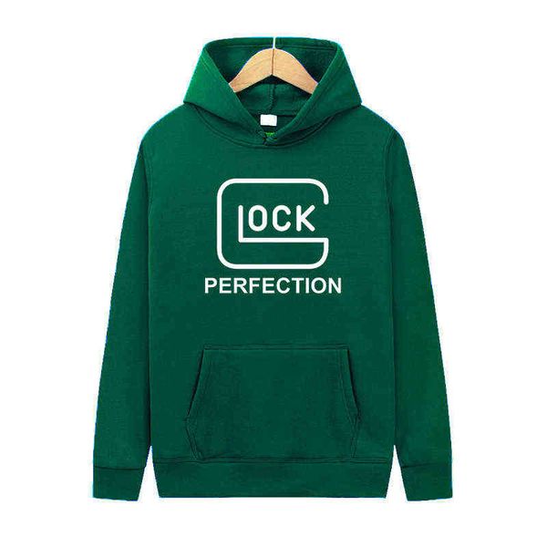 Glock tiro perfecto sudaderas deportivas para hombre caza al aire libre selva sudadera con capucha pistola de aire senderismo pistola militar policía sudadera Y1121