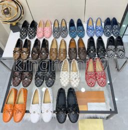 Gloria Loafer Designer Schoenen Major Driver Estate Sandaal Dames Arizona Hockenheim Loafer Reliëf Luxe Lederen Muilezels Mode Derby Schoen