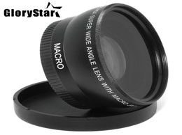 GloryStar 55MM 045x objectif grand Angle objectif Macro pour Sony Alpha A77 A280 A290 A380 A390 A580 A590 appareil photo reflex numérique 3154244