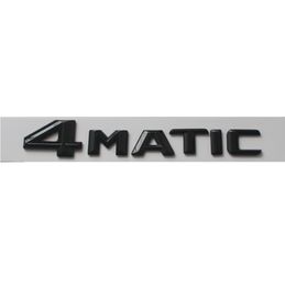 Gloss Zwart 4 Matic Letters Trunk Embleem Badge Sticker voor Mercedes Benz 4Matic