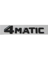 Gloss Black 4 Matic Letters Trunk Emblem Badge Sticker for Mercedes Benz 4Matic3319152