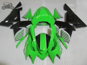 Gratis Custom Carrosserie Kit voor Kawasaki Ninja 2004 2005 ZX10R Motorfietsverbarsting Kit 04 05 ZX 10R Road Race ABS Plastic Fairing