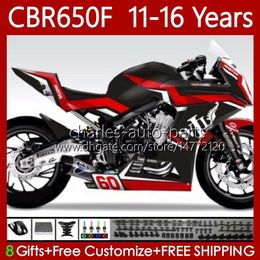 Gloss Color Motorcycle Body for Honda CBR-650 CBR 650 CBR650 F 2011-2016 Carrocería 73NO.1 CBR-650F CBR650F 11 12 13 14 15 16 CBR 650F 2011 2012 2013 2014 2015 2015 Failes