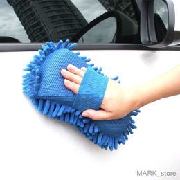 Handschoen Liplasting Sterk Duurzaam Microfiber Esponja Car Window Cleaning Washer Spons R230629