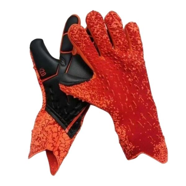 Guante de lujo a prueba de viento cálido de calidad superior de látex guantes de portero de fútbol protección engrosada adultos adolescente portero de fútbol 230801