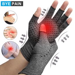 Gants 1pair compression arthrite gants poignets soutiens soulagement de la douleur articulative