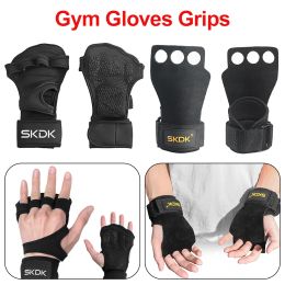 Gants 1pair haltérophilie gants d'entraînement à trois doigts Protecteur de palmier à main