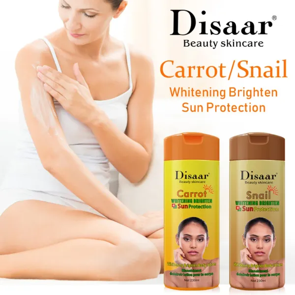 Gants lotion body lotion nicotinamide carot extrait ingrédients hydrater les soins de la peau douce soyeuse pour les femmes