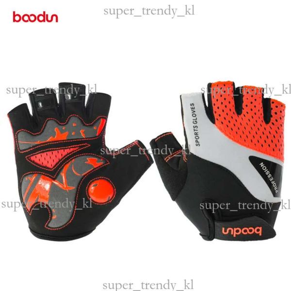 Guantes Boodun Ciclismo Guantes de la mitad del dedo Guantes de bicicleta Bike Gel Gel Racing Ciclismo Guantes Guantes Ciclismo Luva Guantes Bisiklet 882