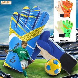 Handschoenen Kinderen Jongens Voetbalfans Keepershandschoenen Antislip Schuimend PU-leer Voetbalhandschoenen Geschikt voor jongens vanaf 715 jaar Keepershandschoenen