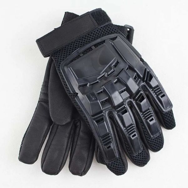 Guantes Guantes tácticos de combate Dedo completo Nudillo duro Guantes militares del ejército Deportes al aire libre Airsoft Paintball Caza Guantes de tiro