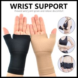 Gants compression bracelet bande ceinture protectrice de protection du carpien tunnel de tunnel de poignet élastique support tenosynovite arthrite gants chauds