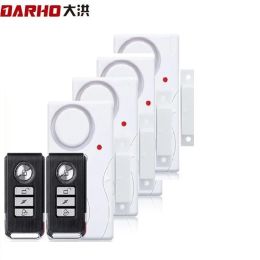 Guantes de la ventana de la puerta Darho Securencia ABS Control remoto inalámbrico Alarma Alarma del sensor Magnético Sistema de alerta de alerta de alerta de la casa