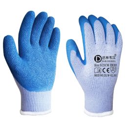 Handschoenen Darlingwell latex Crinke Protective Safety werkhandschoenen Algemeen multi -gebruik bouwmagazijn hittebestendige handen bescherming
