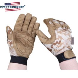 Gants émersonges gants tactiques pleins doigts légers légers militaire de combat militaire gant peinture ball de pentball main protéger le vélo aor1