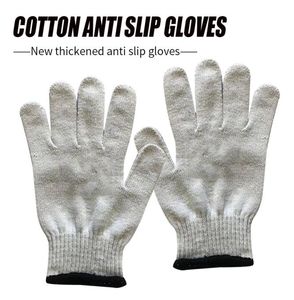 Handschoenen voor tuinbenodigdheden verdikte katoenen draadmateriaal Anti -slip en ademende handbescherming voor binnenplaatswerk7770204