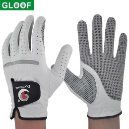 Gants Gloof 1 pc Golf pour hommes gants main gauche main droite avec des gants de golf de golf à fibres micro-doux anti-aslip