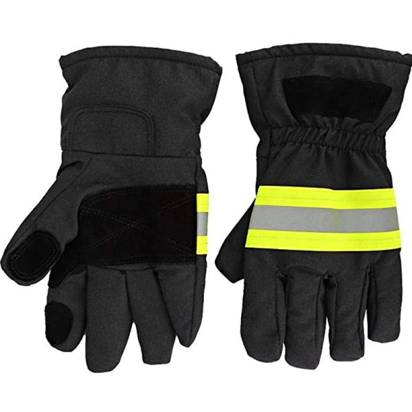 Gants Fireurs de feu de gants Heatrésistants Protection à la main Protection à la main Glants de sécurité non glissade