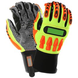 Handschoenen zware olieveld veiligheid handschoen handschoen Tpr Anti Impact Resistant Mechanix Gas Industrial Rigger Glove Mechanics Claw Work Gloves