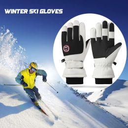 Gants jsjm Nouveaux gants d'hiver femme chauds anti-aslip imperméable gants de ski sportif pour hommes