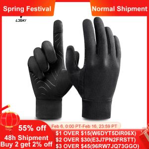 Gants LDSKI Douleur Glove intérieure mince tactile légère tactile de ski chaud et ski de ski moullon