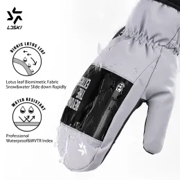 Handschoenen LDSKI SKI GLOVES Winter Warm Mitten Meerdere kleuren Meerdere kleuren Waterdicht 3M Katoen Touchscreen Snowboarden Motorcycling Outdoor Sport