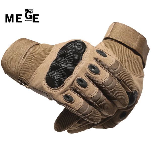 Gants mege gants tactiques extérieurs gants pour hommes gants pour hommes randonnée à vélo de protection militaire de protection militaire gants de coquille