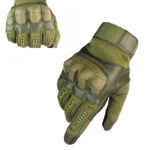 Guantes de guantes Sport Gloves Guantes táctiles Guantes de goma Tácticas Tacticales de caza de dedos Flojos Guantes de caza