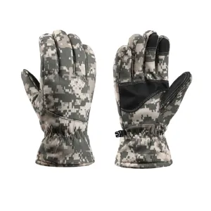 Handschoenen Heren Winter Jachthandschoenen Camo Tactische Werkhandschoenen Volledige Vinger Sneeuwhandschoenen Voor Outdoor Jacht Camouflage Uitrusting