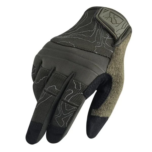 Guantes de la motocicleta Guantes de los guantes tácticos Toque Pantalla Toque Anteckid Ejército Pintball Militar