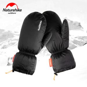 Gants NatureHike gants extérieurs ultraliers 50g oie vers le bas gants de randonnée unisexe ski étanche