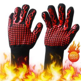 Gants gants de feu nmsafety gants gants résistants à haute température Barbecue extérieure du bar à l'extérieur 932f