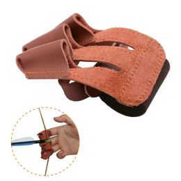 Gants pratiques protège-doigt protecteur 3 doigts à la vache à la vache porte résistante à trois doigts gants