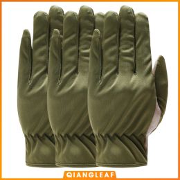 Handschoenen Qiangleaf 3 stks Hot Sale Protection lederen handschoenen voor werkende handschoen gratis verzending ultrathin veiligheidswerk Mitten Groothandel 620
