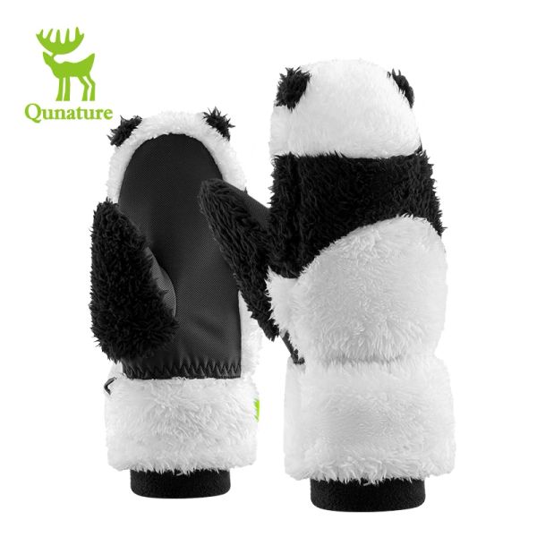 Gants QUNATURES PARETCHILD PANDA Ski Gants Thermal Keep Warm Randonnée Snowboard Fond Gants Finger ACCESSOIRES SPORTS D'HIVER