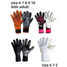 Gants sportifs gants nouveaux gardiens de but gants professionnels hommes football adt enfants épaissis de livraison de chute sports extérieur athlétique outd