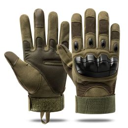 Gants de tir militaires tactiques, conception d'écran tactile, protection de sport, moto, chasse, doigt complet, gants de randonnée