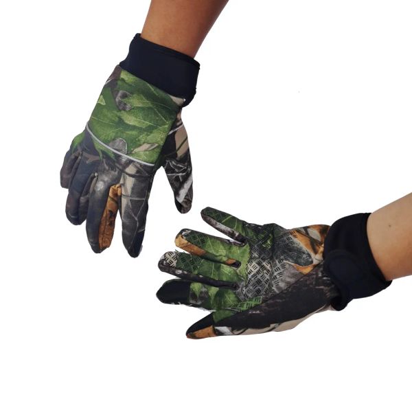 Guantes Guantes táctil Guantes tácticos Ejército militar con el dedo completo Camufla Multicam Camuflaje al aire libre Guantes de caza