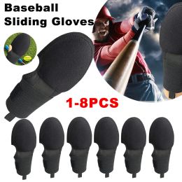 Gants d'entraînement de baseball universel gants gants de baseball glissant mitt sweet ratgers gants softball couliding mitt protection women hommes hommes