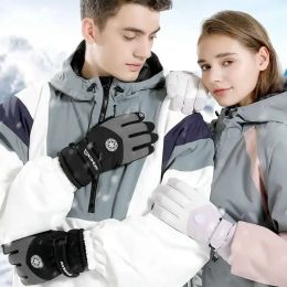Handschoenen Winter Snow Ski Gloves Touchscreen Koud/Winddichte fleece voering Thermische handschoenen voor mannen Women Outdoor Cycling Riding snowboard
