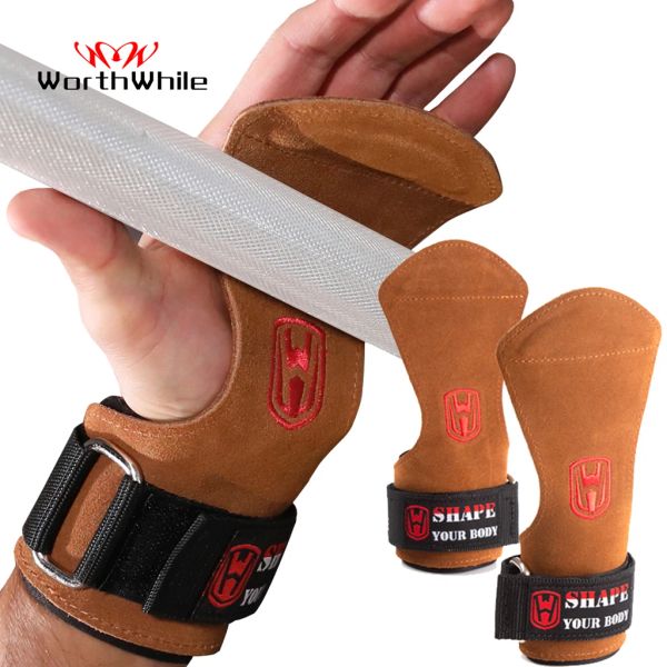 Gants gants horizontaux gants de barre pour le gymnase Traine du poids de la soulèvement CrossFit Fitness Bodybuilding Workout Palm Protector