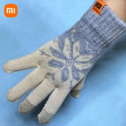 Handschoenen Xiaomi Touchscreen Wolhandschoenen Hoogwaardige Mitten Dikke Warm Wool Kasjmier Solid Autumn Winter Wool Handschoenen